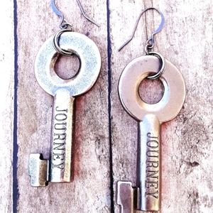 JOURNEY Key Pair of Earrings
